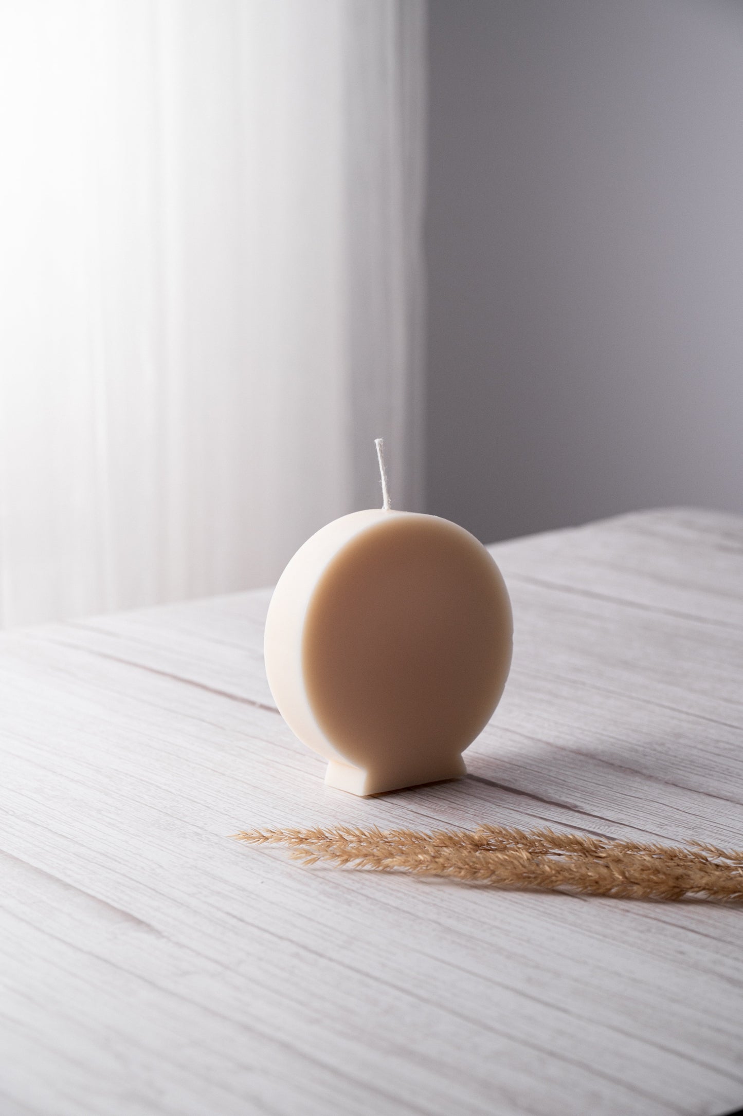 Moon Face Soy Wax Candle – astrology inspired celestial décor, handmade in Canada