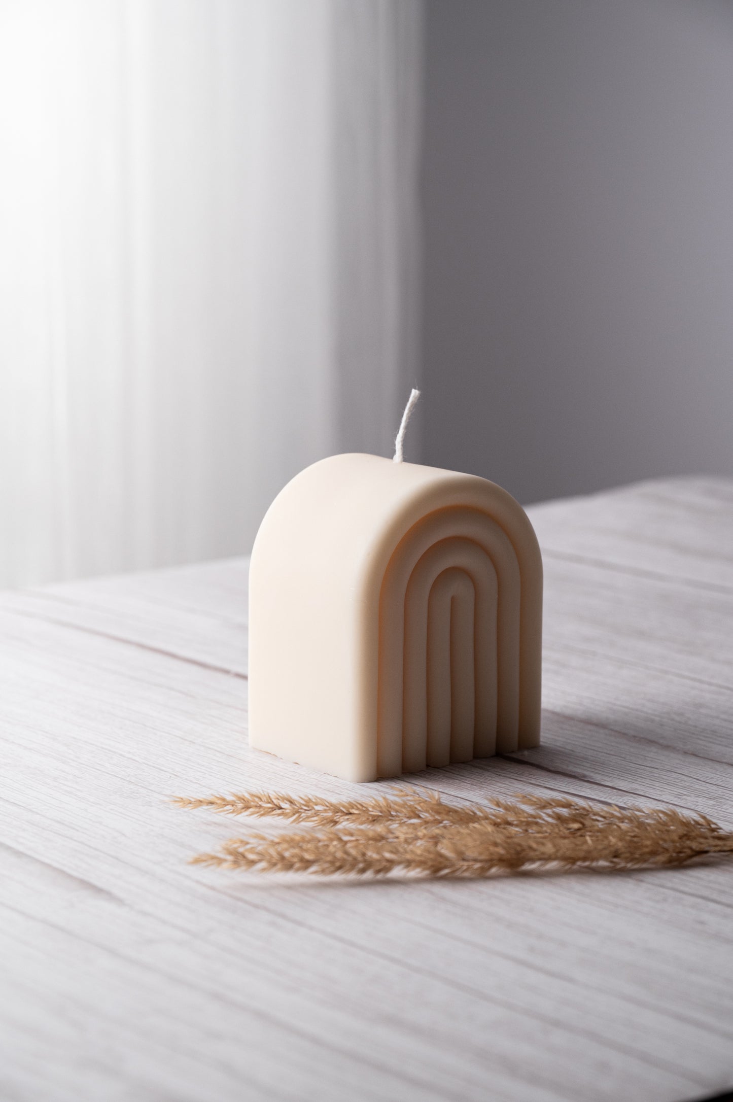 allure canada rainbow arch décor candle gift