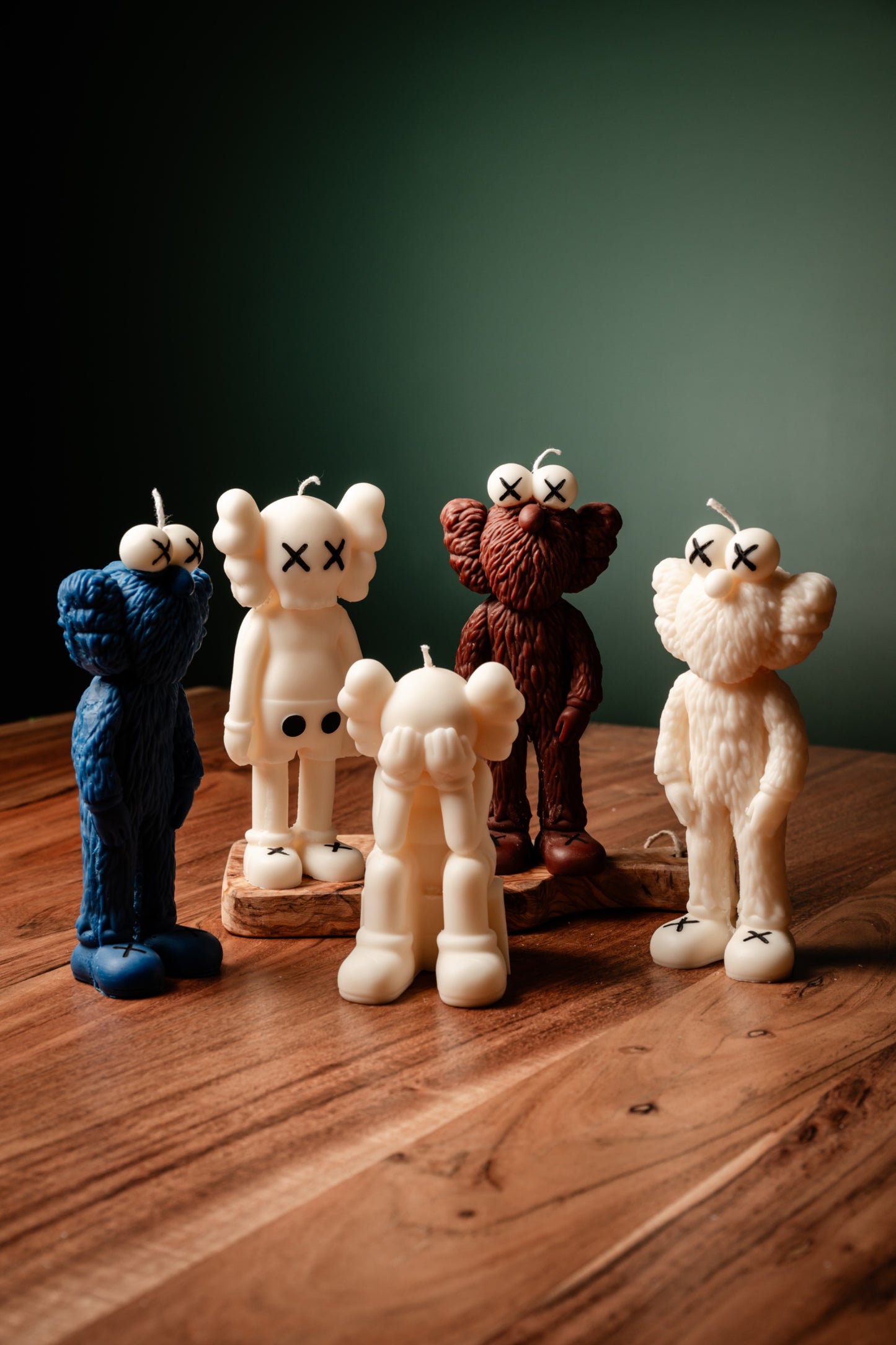 Kaws Sesame Street Candle – handmade soy wax designer collectible