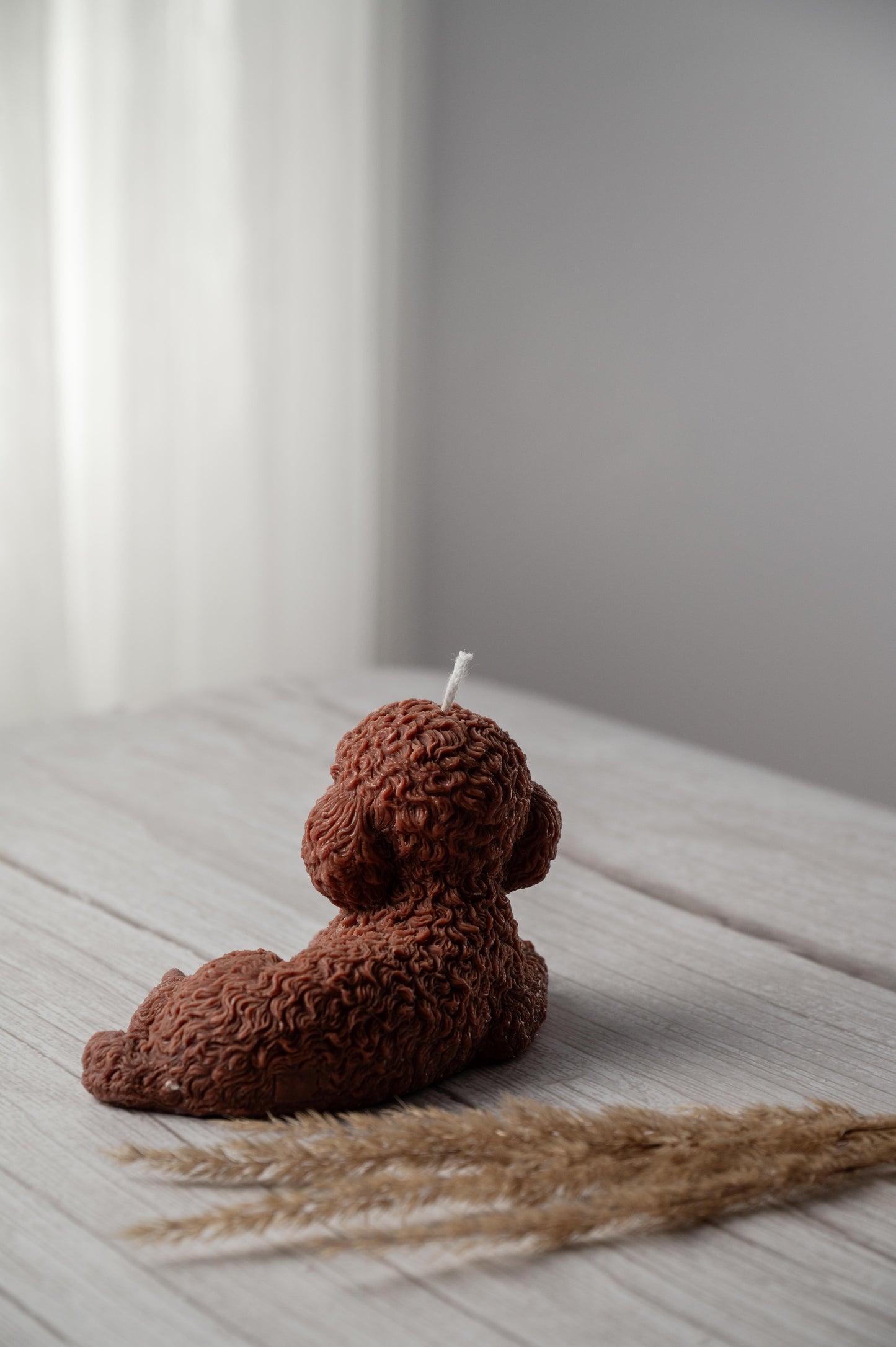 Brown Puppy Dog Candle - Limited Edition πΆ I Dog Candle