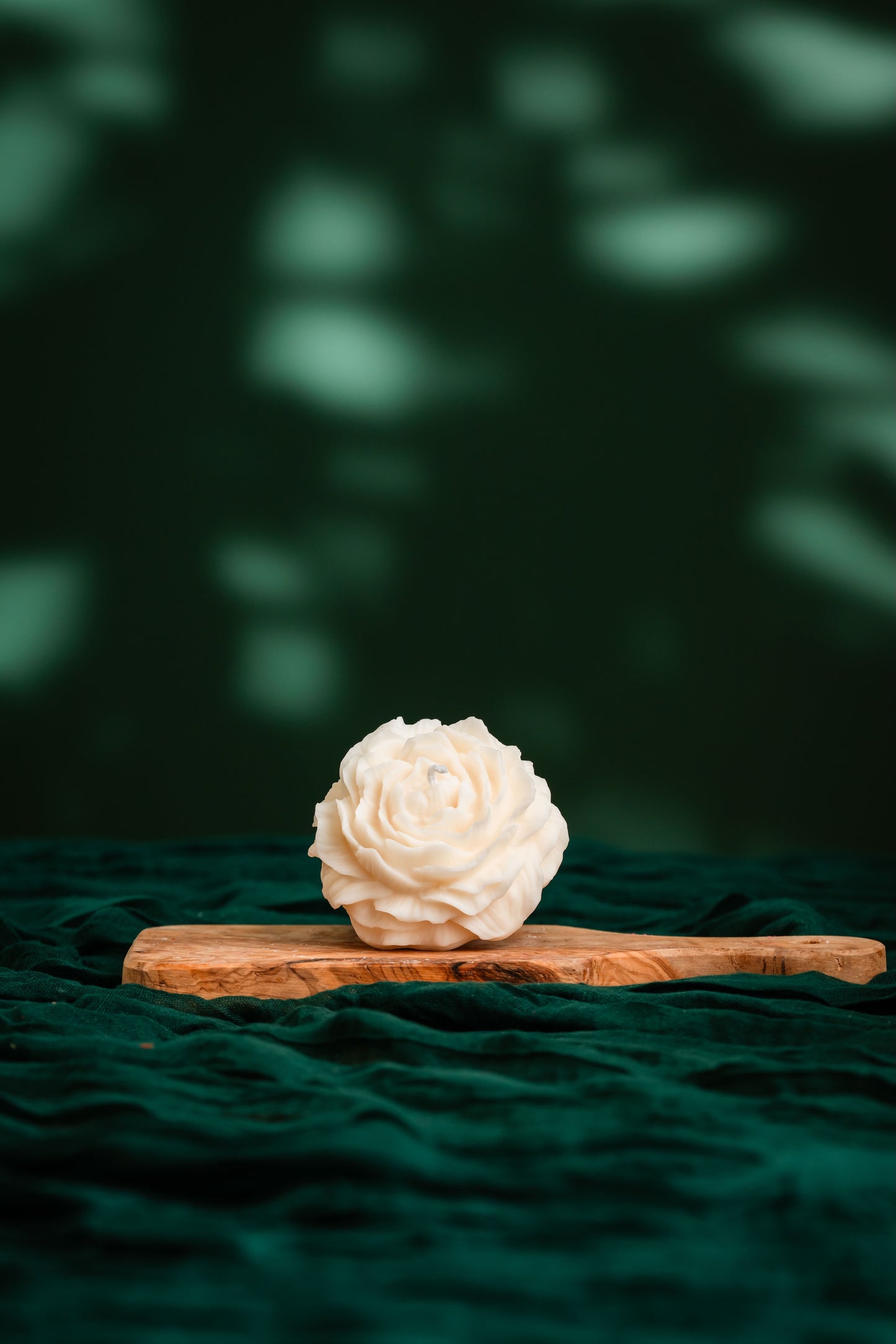 Peony Flower Candle