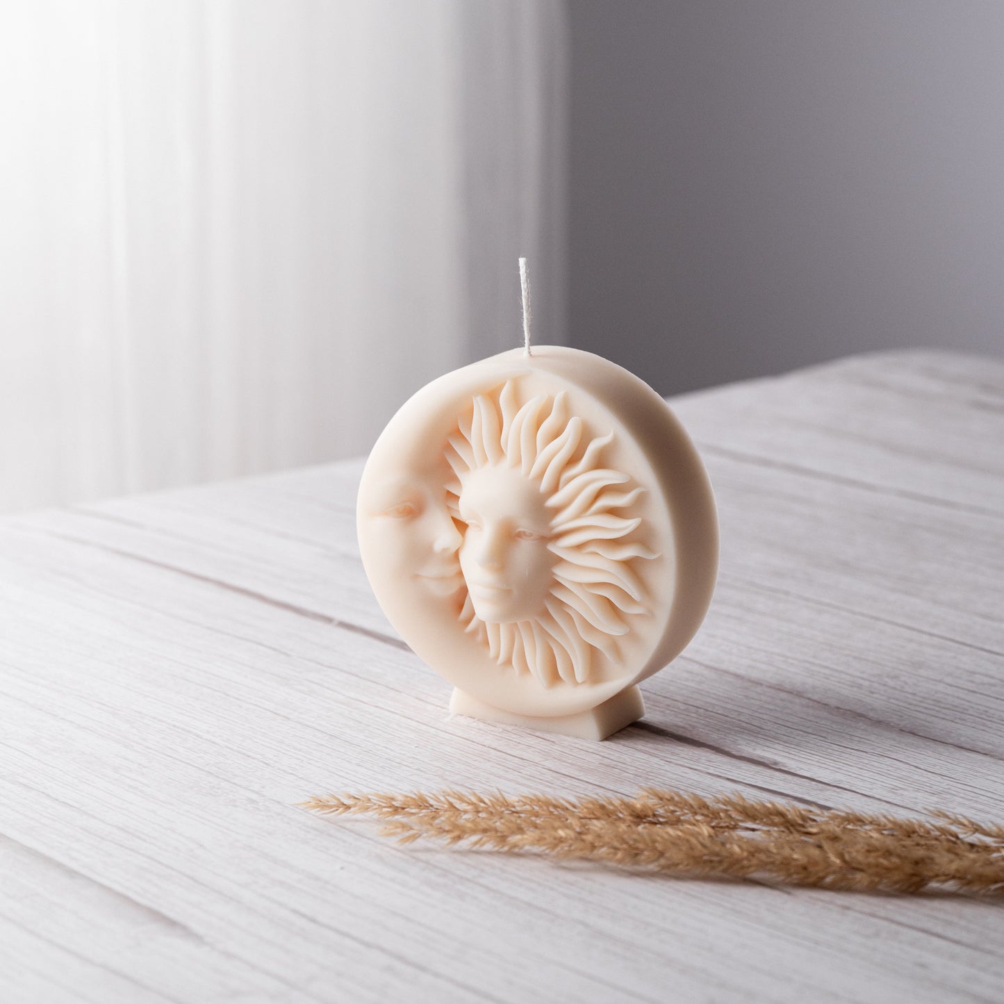 Moon and Sun  I  Sun God Candle