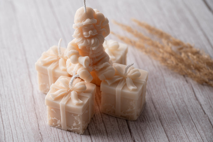 Mini Santa Candle