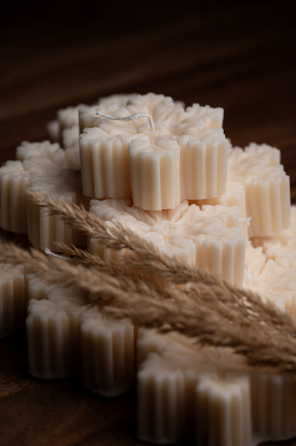 Decorative Snowflake Candle – Winter Fragrance Candle