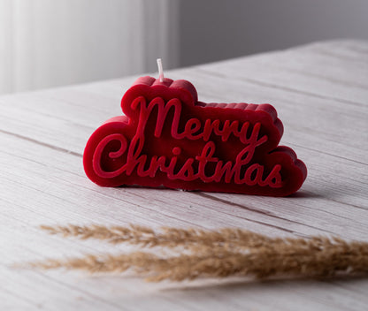 Merry Christmas Candle