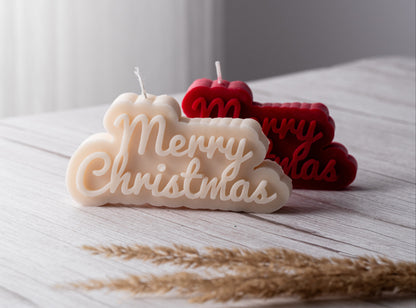 Merry Christmas Candle