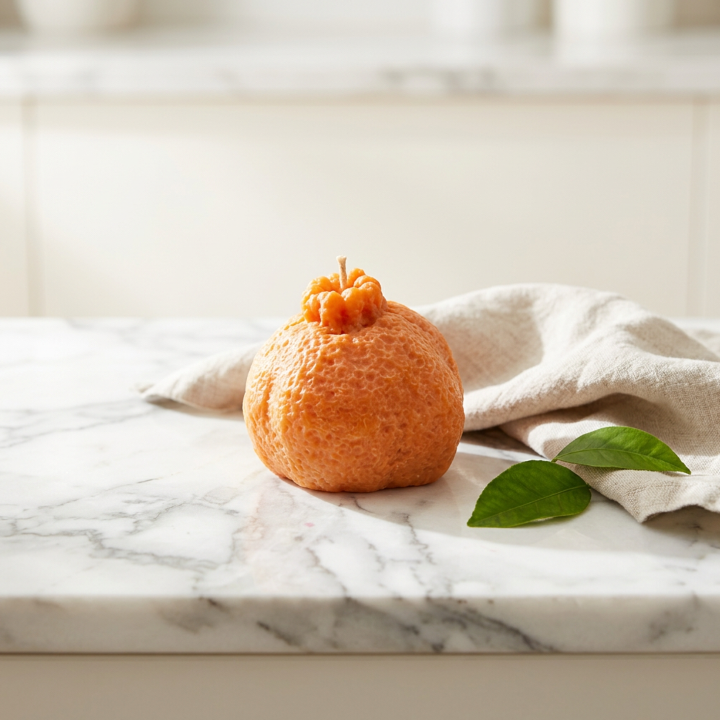 Tangerine Candle | Citrus Fruit Soy Candle