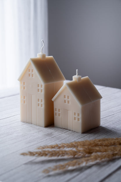 3D House Candle – Soy Wax Christmas Candle