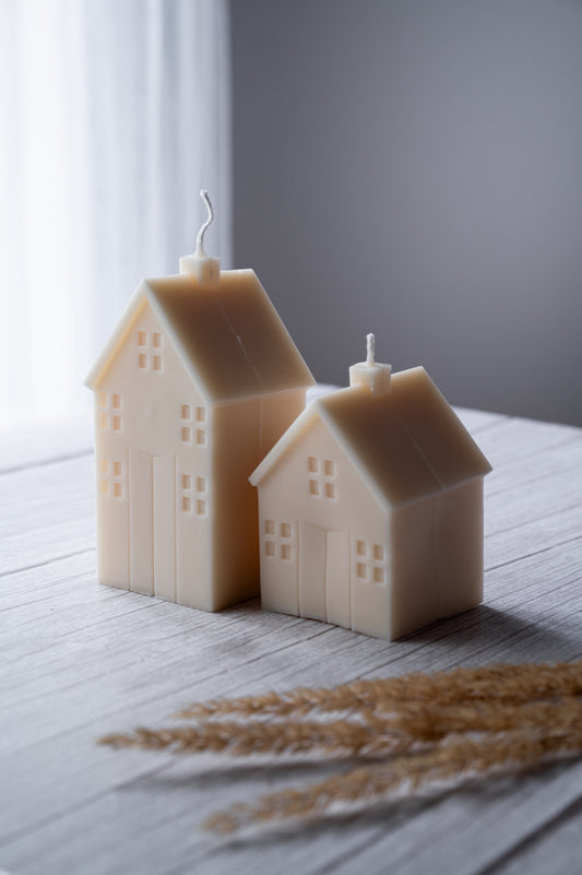 3D House Candle – Soy Wax Christmas Candle