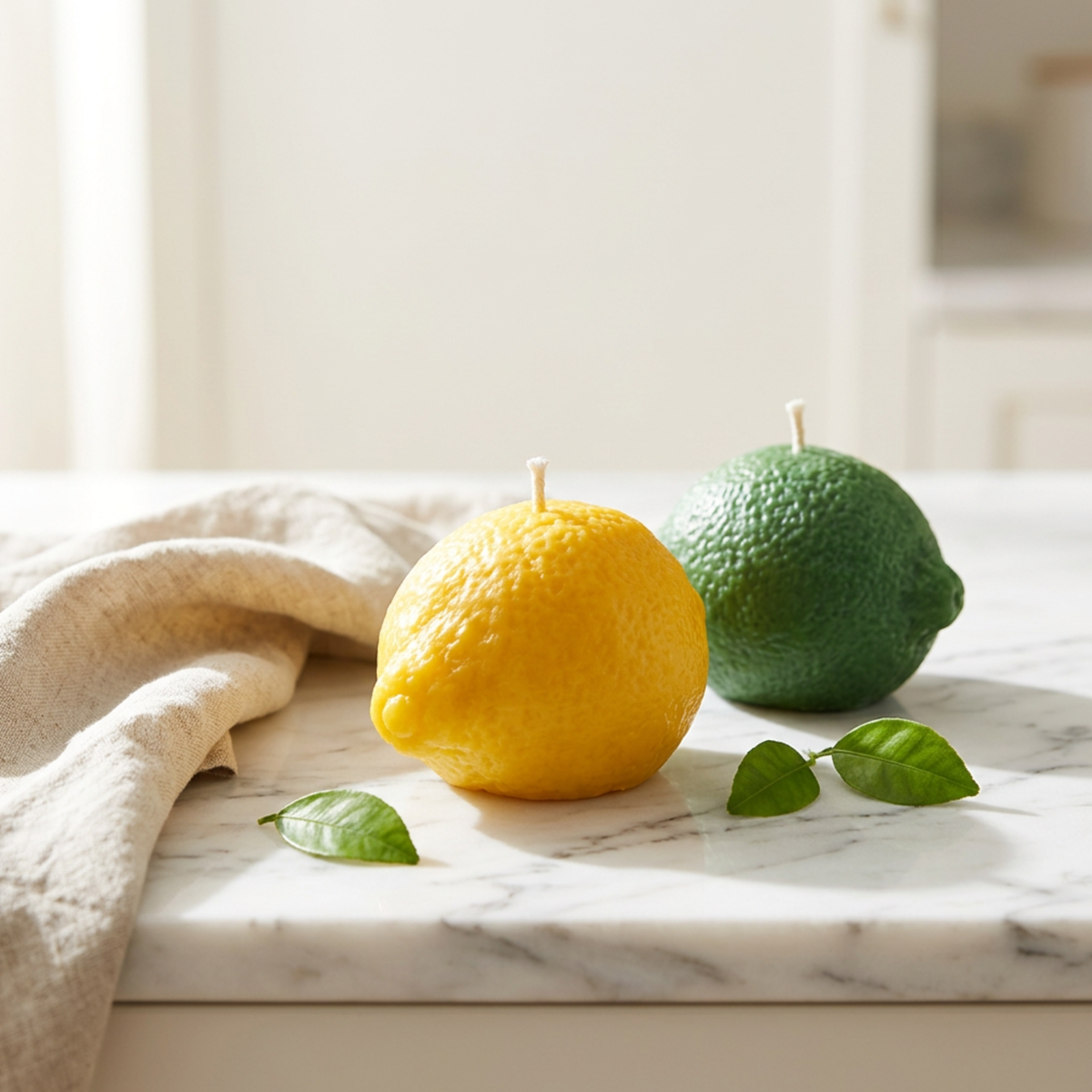 Lemon & Lime Candle | Citrus Fruit Soy Candle