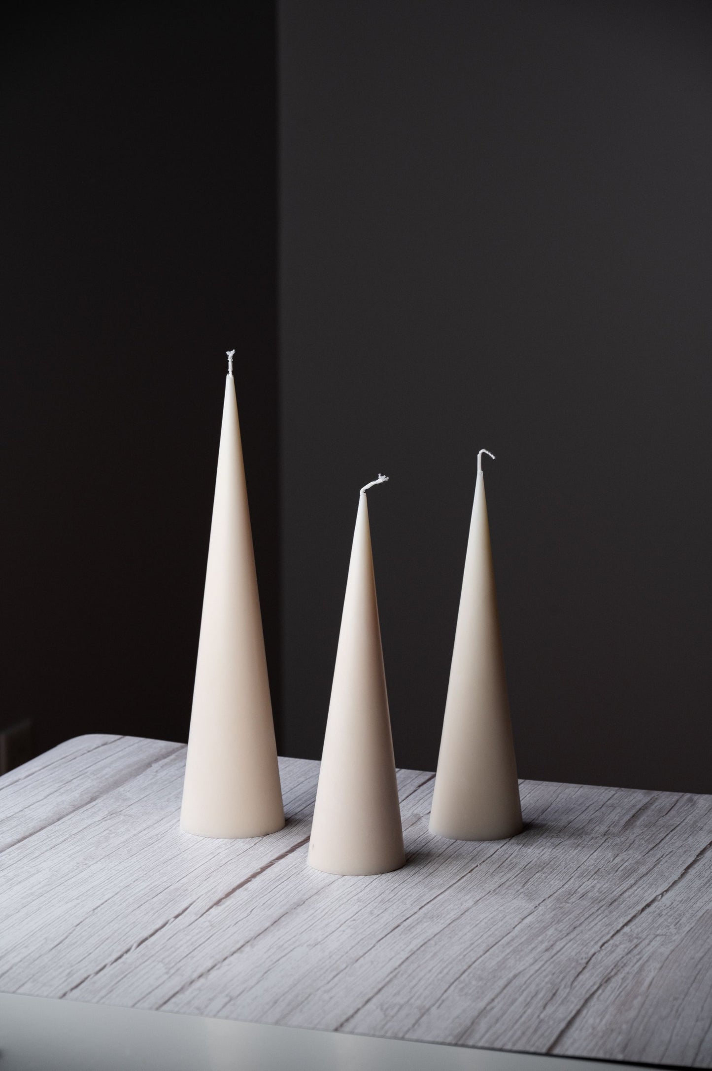 Allure Canada Spire Cone Candles – Modern Home Décor