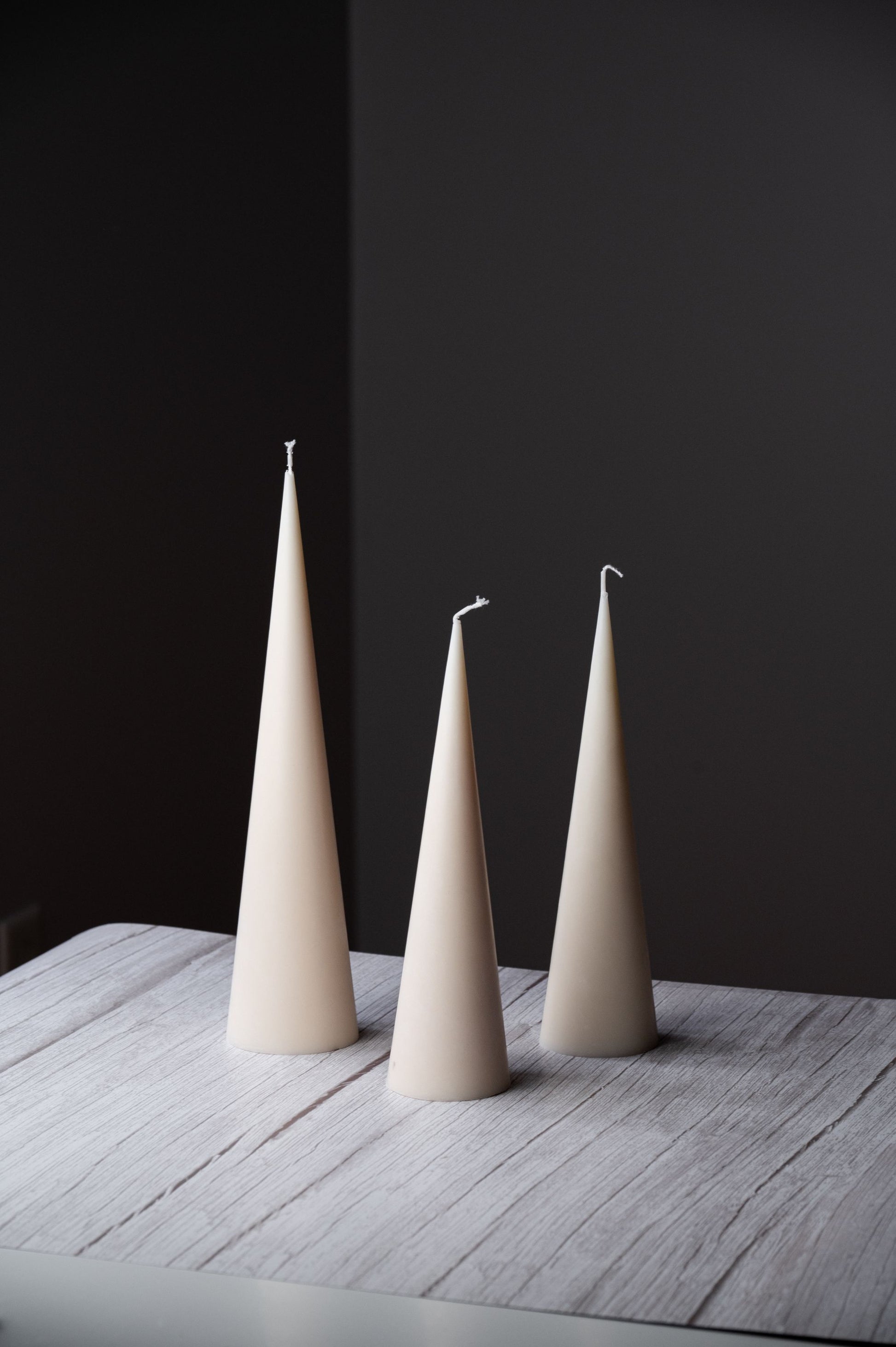 Allure Canada Spire Cone Candles – Modern Home Décor