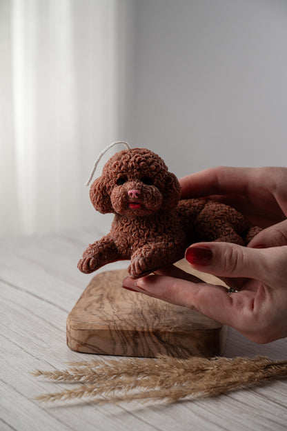 Brown Puppy Dog Candle – Limited Edition Soy Wax Candle