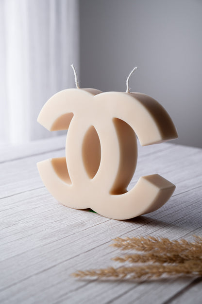 CC Inspired Decorative Candle – Minimalist Décor