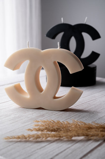 CC Logo Candle – Luxury Soy Wax Candle