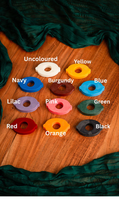 Sculptural Tall Candle Set