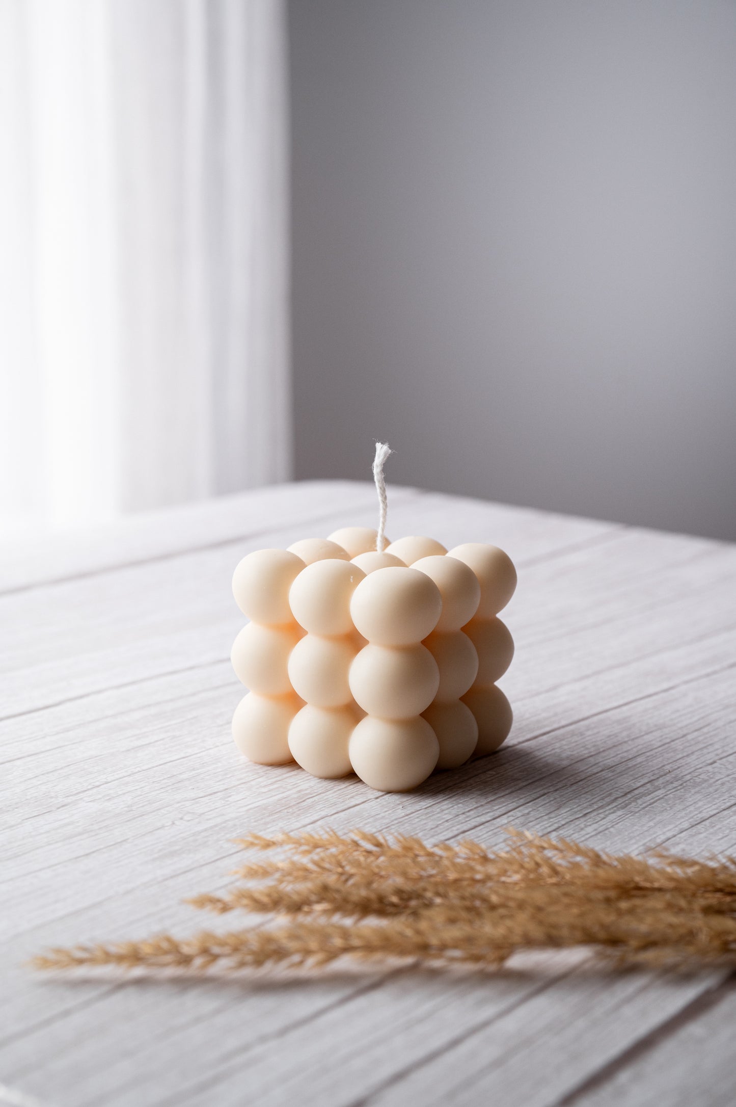 2 Pcs Bubble Candle Set