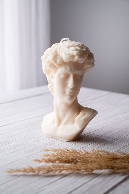 David Sculpture Candle