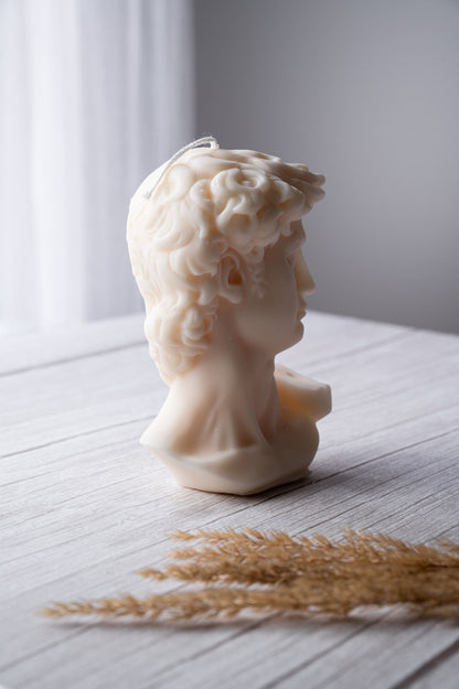 David Sculpture Candle