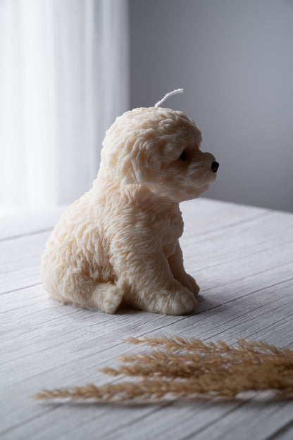 Unique Dog Candle Gift – Hand-poured in Canada