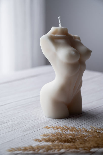 Large Body Candle / Venus Goddess Woman Candle