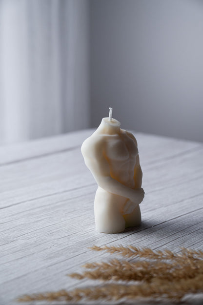 Naked Man Body Candle I  Muscle Man Candle