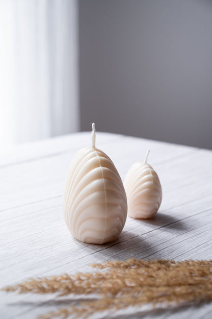 Seashell Candle