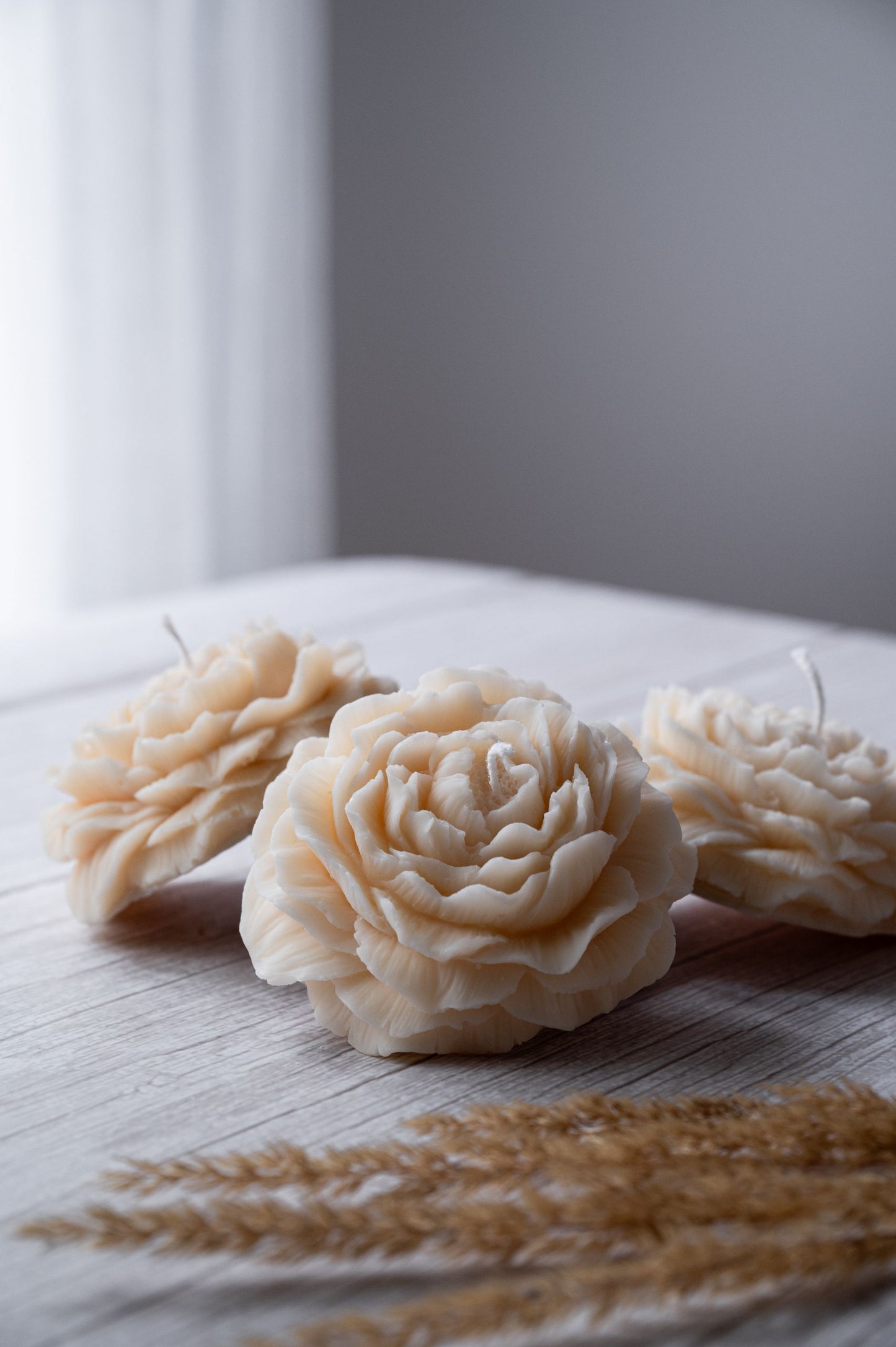 Peony - Flower Candle