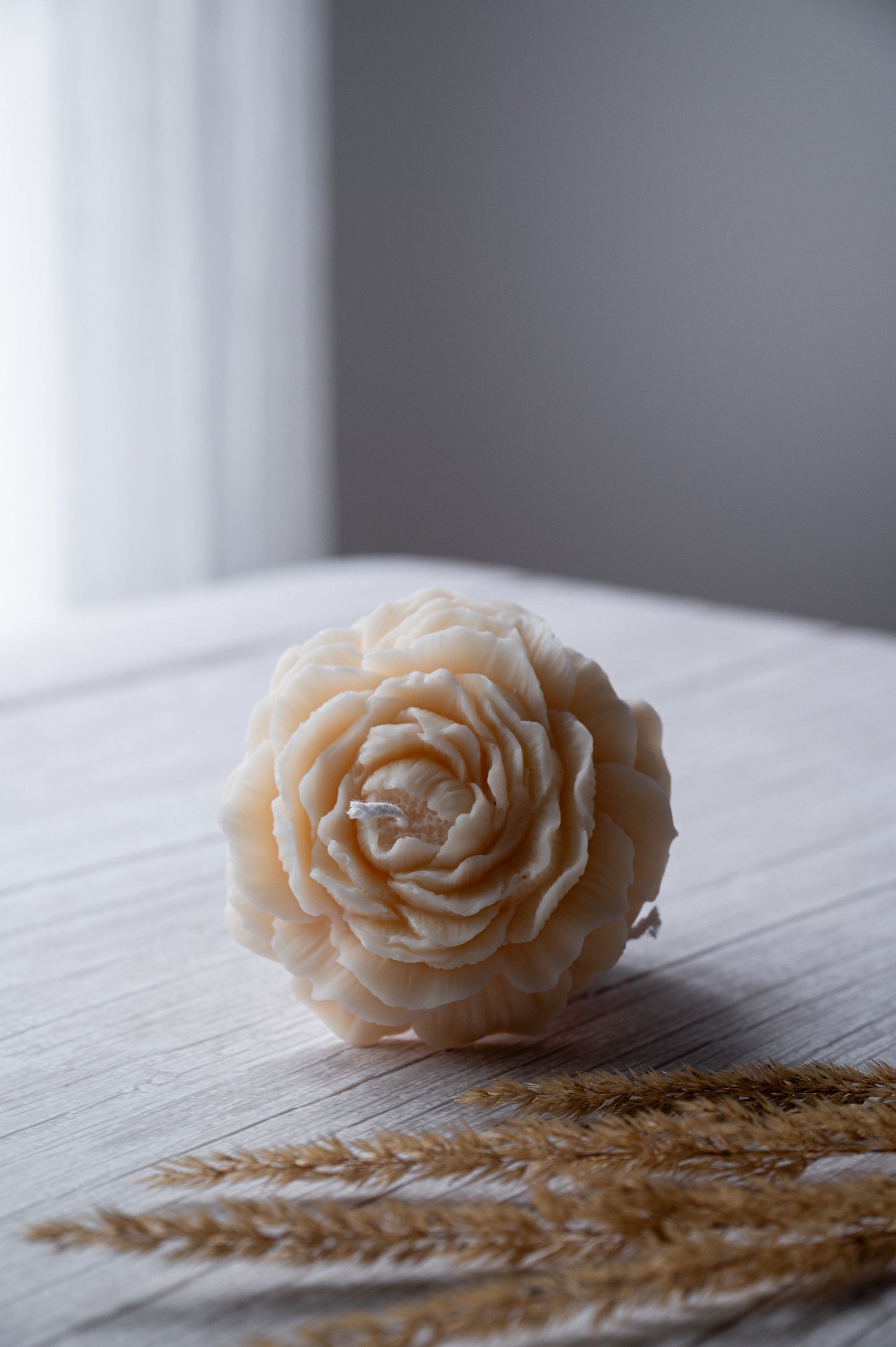 Peony - Flower Candle