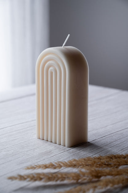 rainbow arch pillar soy candle canada