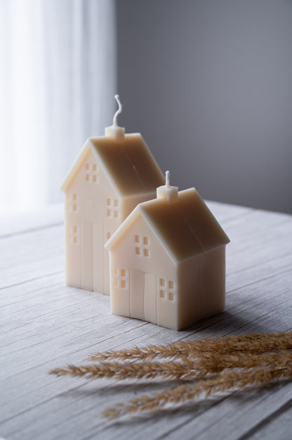Small & Large House Candle 