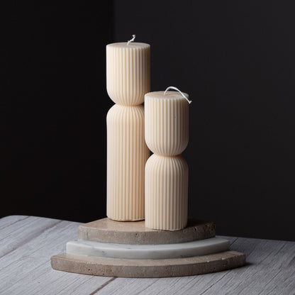 Aesthetic Candle - Pillar Candle Set