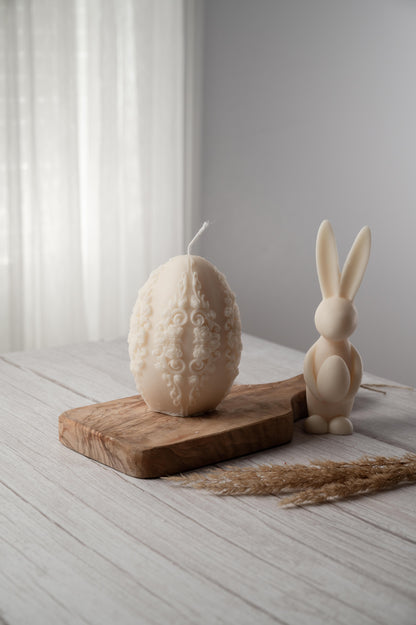 allure canada vintage egg candle gift