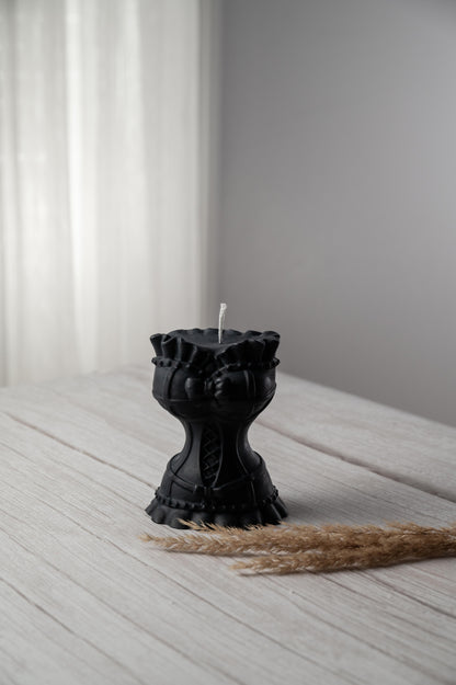 Corset Candle - Shaped Candle - Body Candle - Bustier