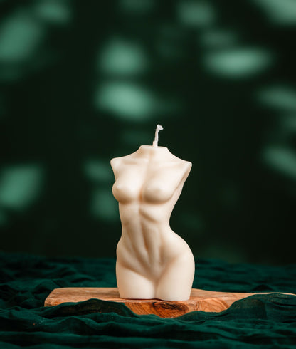 Large Body Candle / Venus Goddess Woman Candle