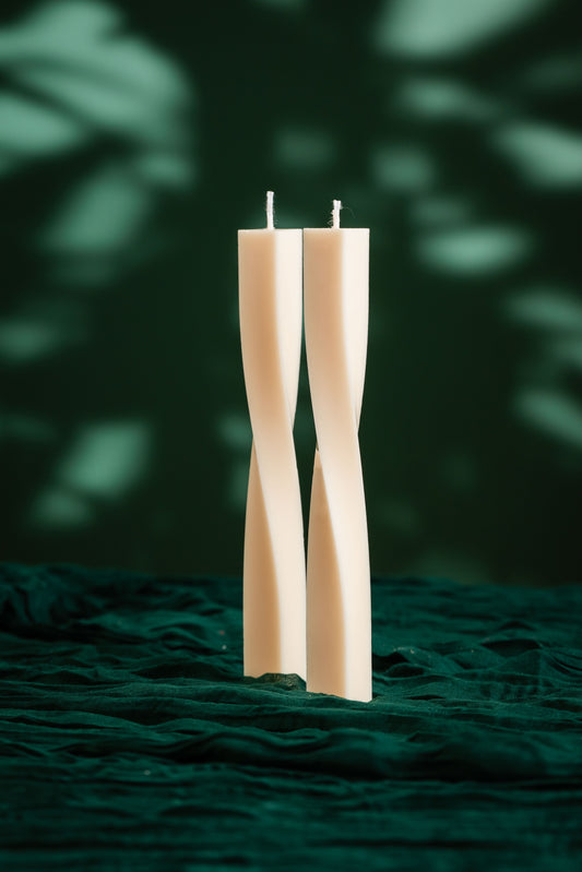 Twist Taper Candle