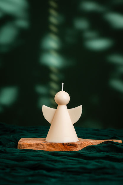 Round Head Wing Angel Soy Candle – Small & Large