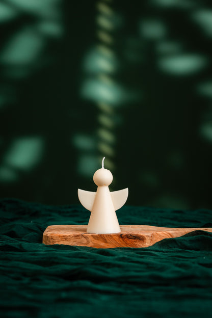 Round Head Wing Angel Soy Candle – Small & Large