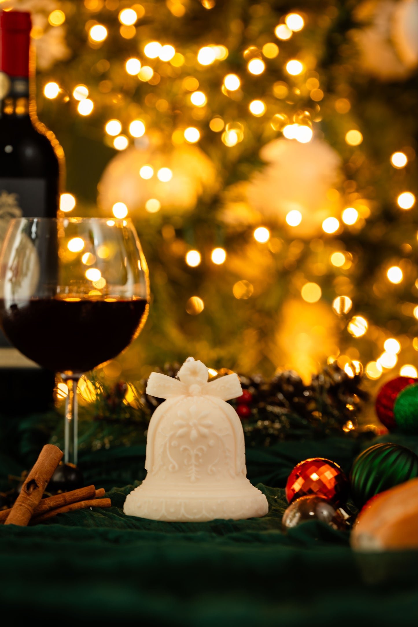Christmas Bell Candle