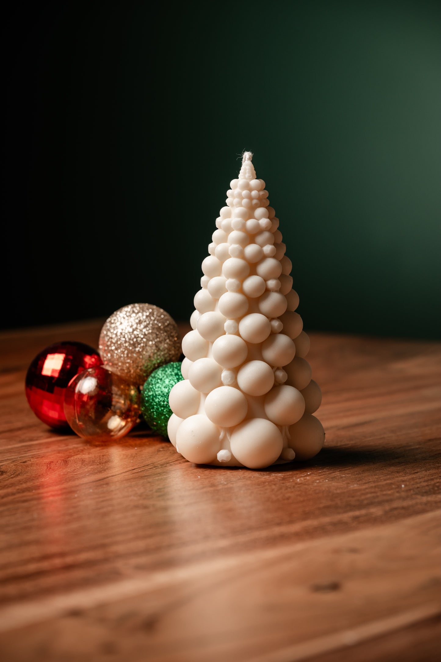 Large Bubble Christmas Tree Candle