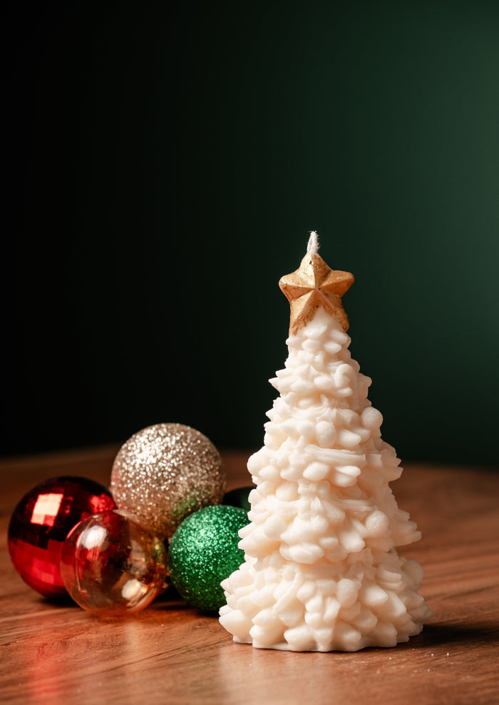 Star Tree Candle