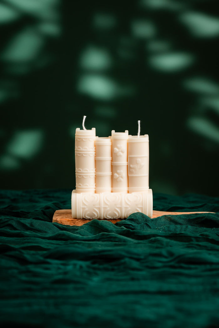 Bookshelf Candle