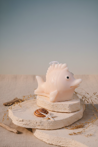 Swordfish Sculpted Candle | Ocean Fish Soy Candle - Aqua Élan
