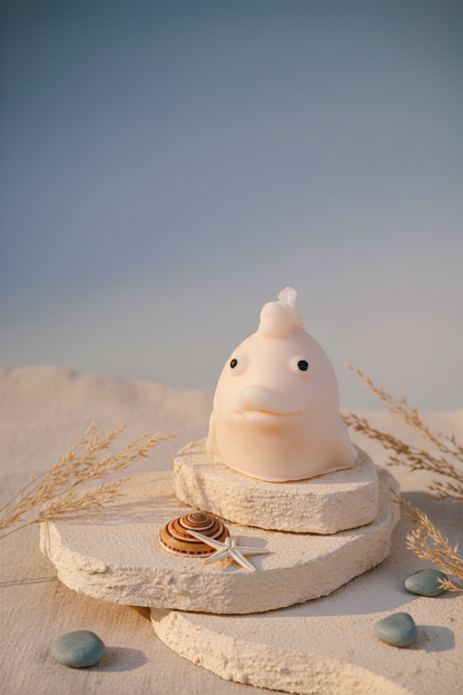 Swordfish Sculpted Candle | Ocean Fish Soy Candle - Aqua Élan