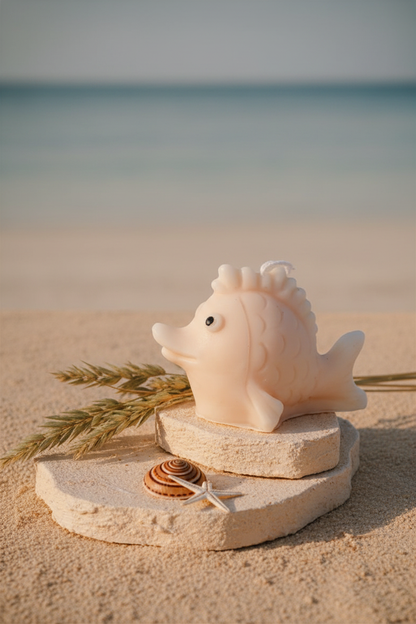 Swordfish Sculpted Candle | Ocean Fish Soy Candle - Aqua Élan